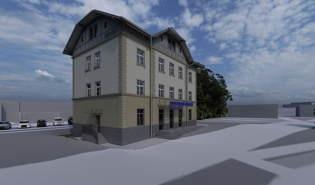 V Hradci opravují autobusové nádraží. Z bývalého hotelu bude odbavovací hala