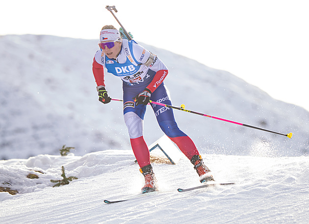 Biatlon ONLINE: Ženy poběží v Oberhofu sprint. Jak vstoupí do nového roku Češky?