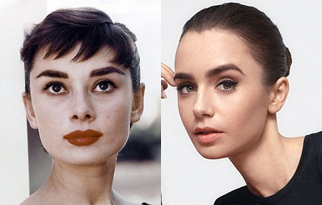 Lily Collins bude Audrey Hepburn. Film okomentoval i syn ikonické herečky