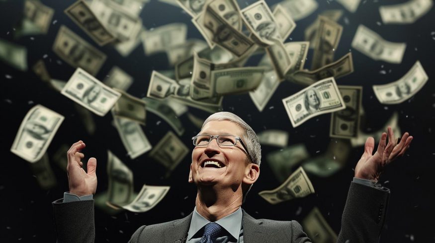 Tim Cook předává Apple v nejlepší kondici. Firma zažila nejlepší první čtvrtletí v historii