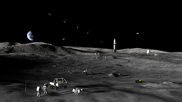 Na Měsíci mají vzniknout solární i jaderné elektrárny. NASA plánuje základnu