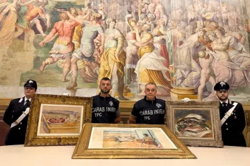 Itálie nalezla ukradené obrazy slavných umělců za miliony eur